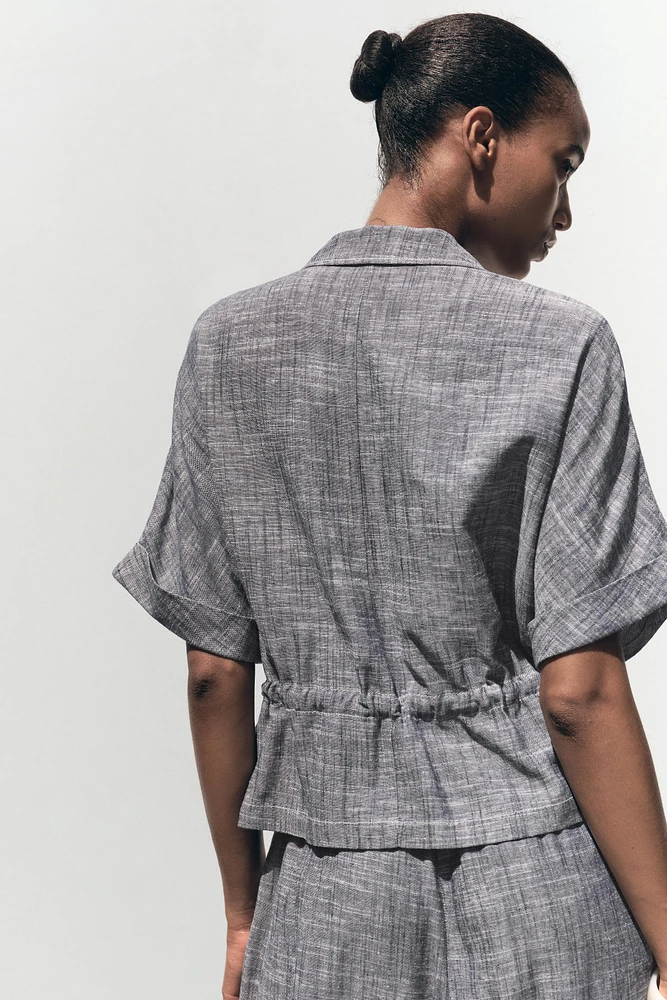 CHEMISE SAFARI AVEC LIN