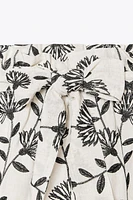 BERMUDA PAPER BAG BRODÉE