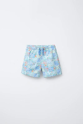 6-14 ANS/ SHORT DE BAIN À PALMIERS