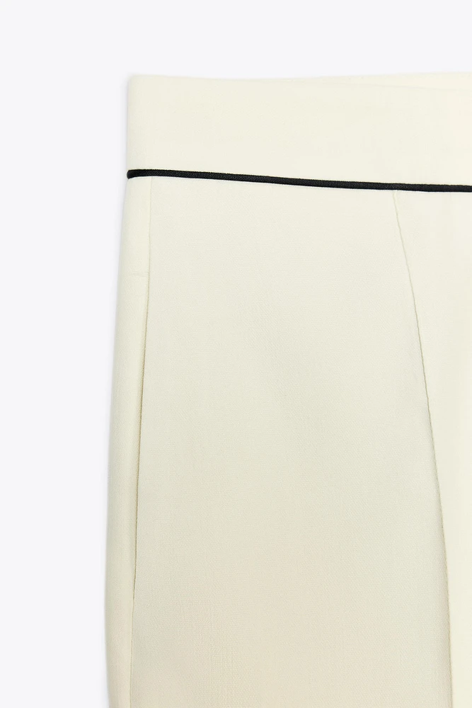PANTALON LISERÉS EN CONTRASTE ZW COLLECTION