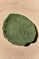 STONEWARE CABBAGE SERVING DISH