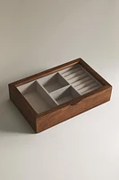 WOODEN JEWELRY BOX