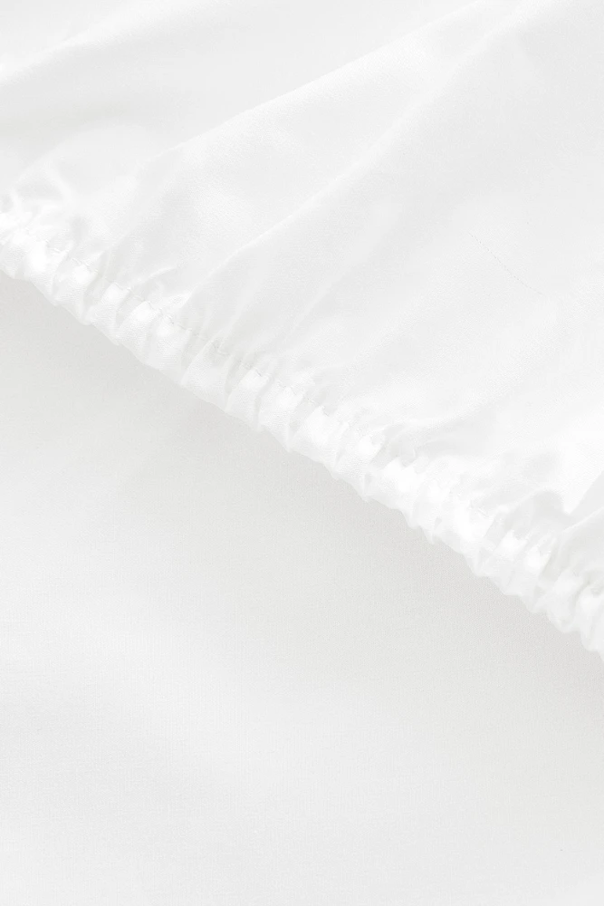 DRAP-HOUSSE COTON PERCALE | 40 CM DE HAUT (300 FILS)