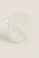 BOROSILICATE GLASS CREAM PITCHER