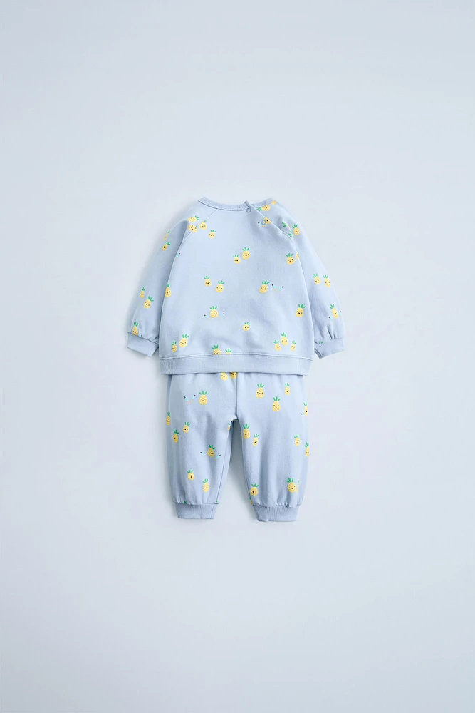 PACK SWEAT ET PANTALON IMPRIMÉ
