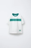 JOGGING TEXT T-SHIRT