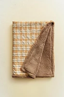 REVERSIBLE CHECK PET BLANKET