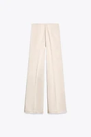 PANTALON SATINÉ TAILLE HAUTE