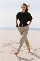 CHEMISE DOUBLE MANCHES COURTES