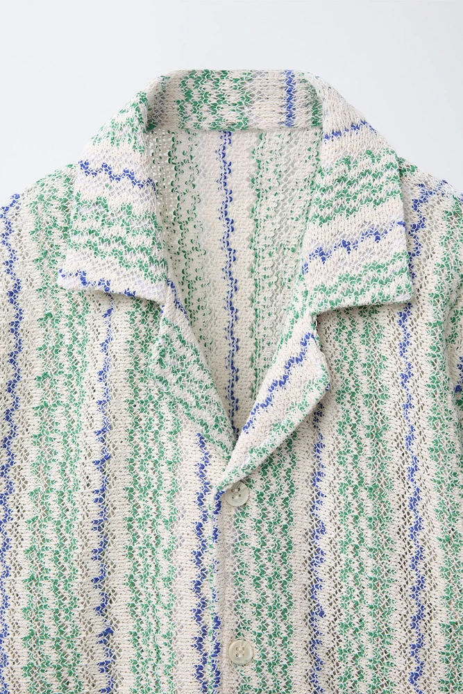 WAVY TEXTURED SHIRT