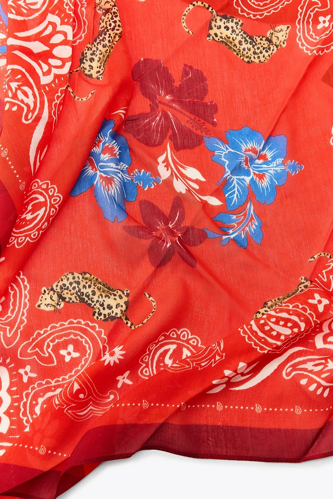 FOULARD MODAL À IMPRIMÉ