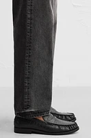 EMBOSSED LOAFERS