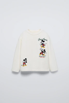 MICKEY MOUSE © DISNEY WARM AND COZY FLOCKED T-SHIRT