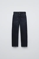 WASHED CARGO JEANS