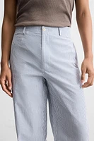 SEERSUCKER PANTS