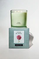 (400 G) FLEUR DE MUSC SCENTED CANDLE