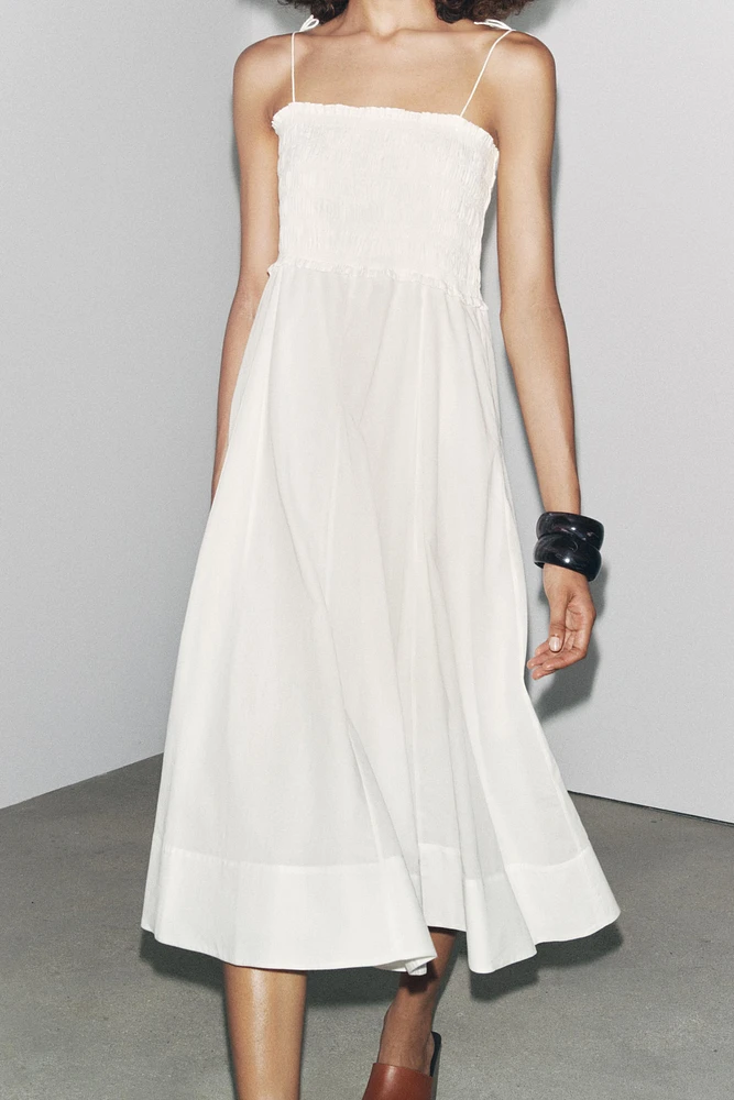 ROBE MIDI EN COTON ZW COLLECTION