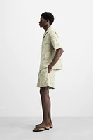 CHEMISE JACQUARD GÉOMÉTRIQUE