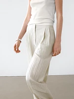 Pantalon technique à pinces