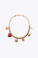 CHARM CORD NECKLACE