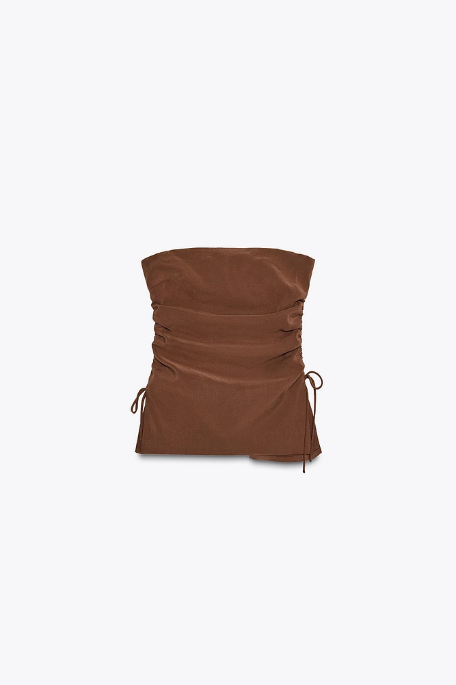 TOP FLUIDE BUSTIER