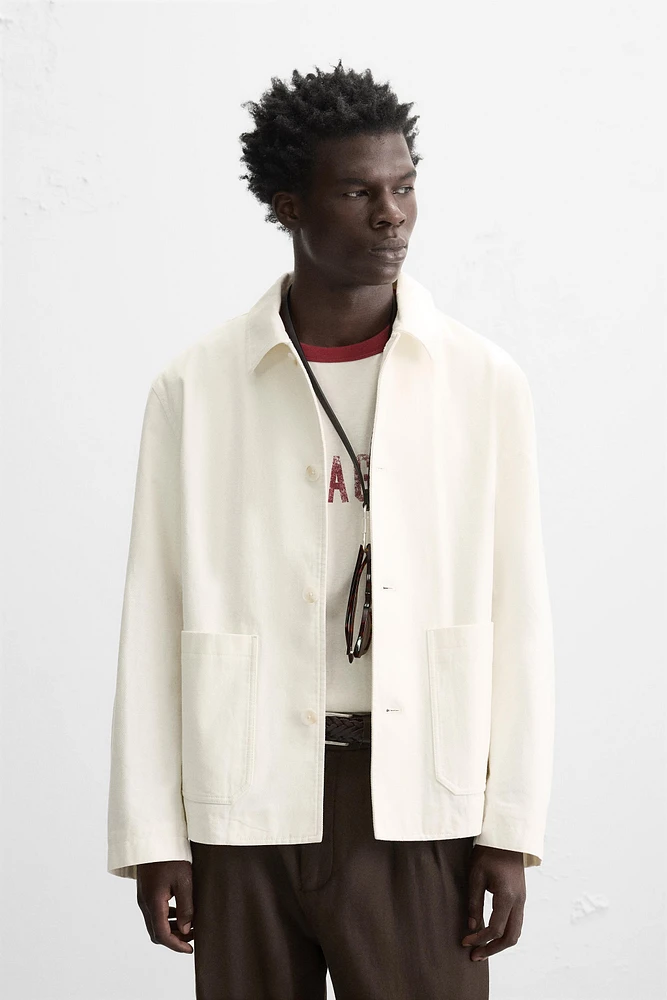 SURCHEMISE REGULAR FIT À POCHES