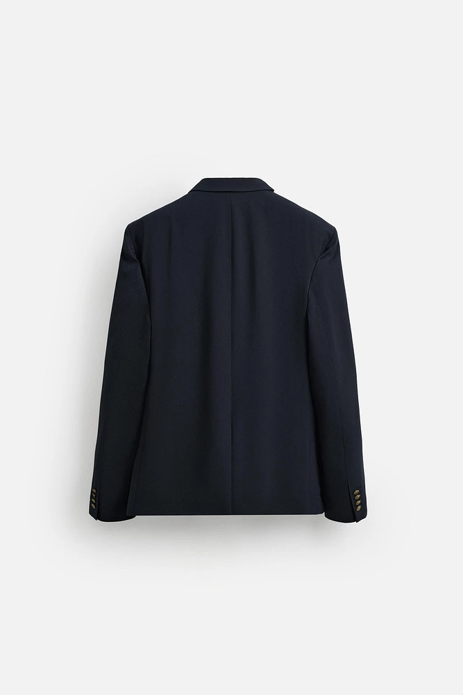 DOUBLE BREASTED BLAZER