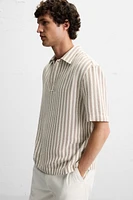 CHEMISE POLO STRUCTURÉE