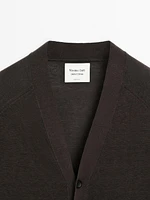 Mulberry silk blend knit cardigan - Limited Edition