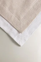 DOUBLE-LAYER LINEN TABLE RUNNER