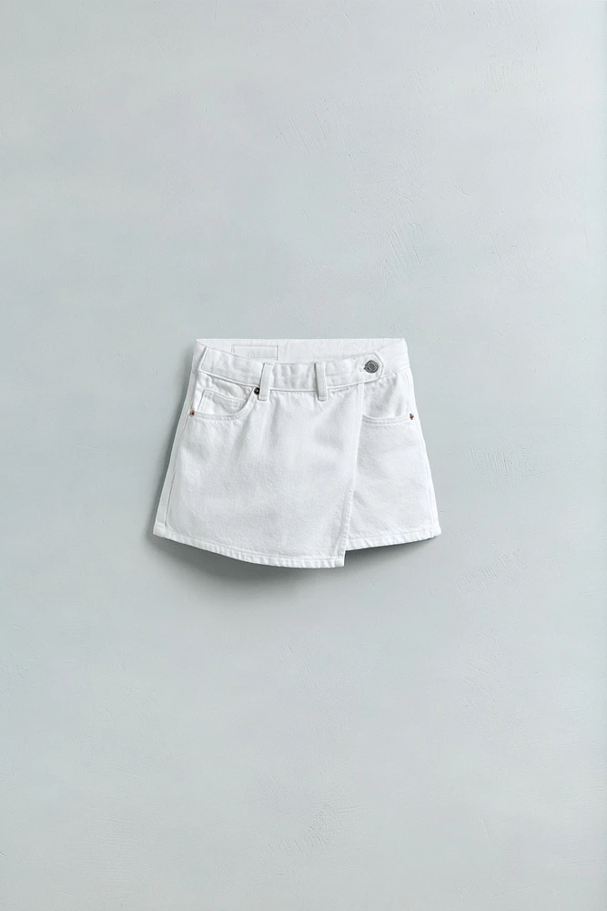 BASIC DENIM SKORT