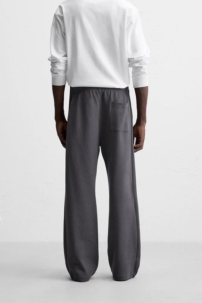 PANTALON INTERLOCK AVEC PIÈCE