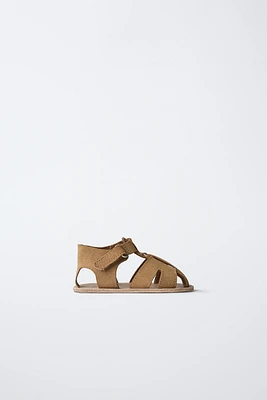 LEATHER FISHERMAN SANDALS