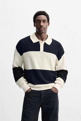 LINEN - COTTON KNIT POLO