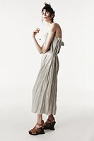 ROBE PLISSÉE AVEC LIN ZW COLLECTION