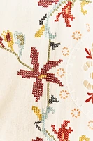ZW COLLECTION ASYMMETRIC EMBROIDERED DRESS