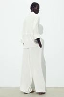 GATHERED KIMONO SHIRT