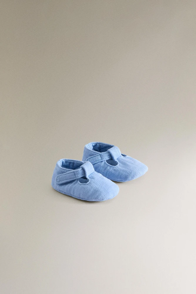 CHAUSSONS BÉBÉ COTON SCRATCH