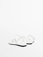 Flat strappy sandals - Limited Edition