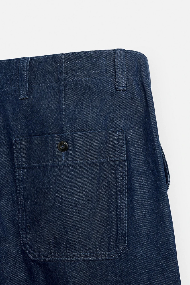BERMUDA EN DENIM RELAXED FIT