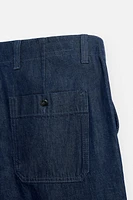 BERMUDA EN DENIM RELAXED FIT