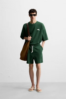 PATCH JOGGER SHORTS
