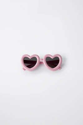 LUNETTES DE SOLEIL PLASTIQUE CŒUR