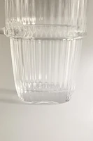 TASSE VERRE RELIEF