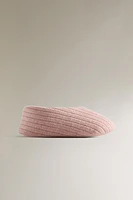 QUILTED FABRIC BALLET FLATS