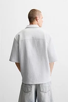 CHEMISE JACQUARD GÉOMÉTRIQUE