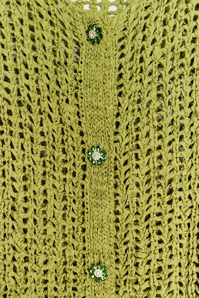 RIBBON KNIT JACKET