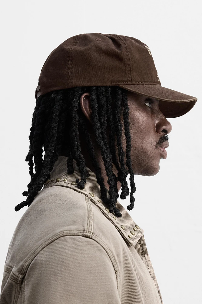 WASHED PRINT CAP