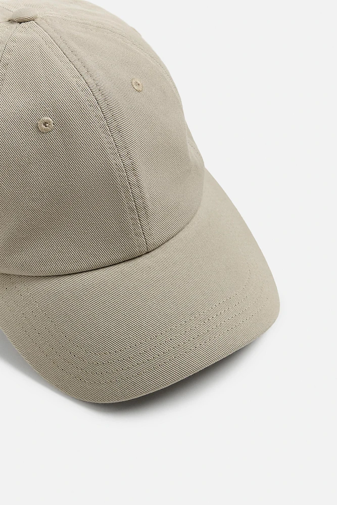 WASHED COTTON CAP