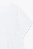 LINEN T-SHIRT WITH POCKET